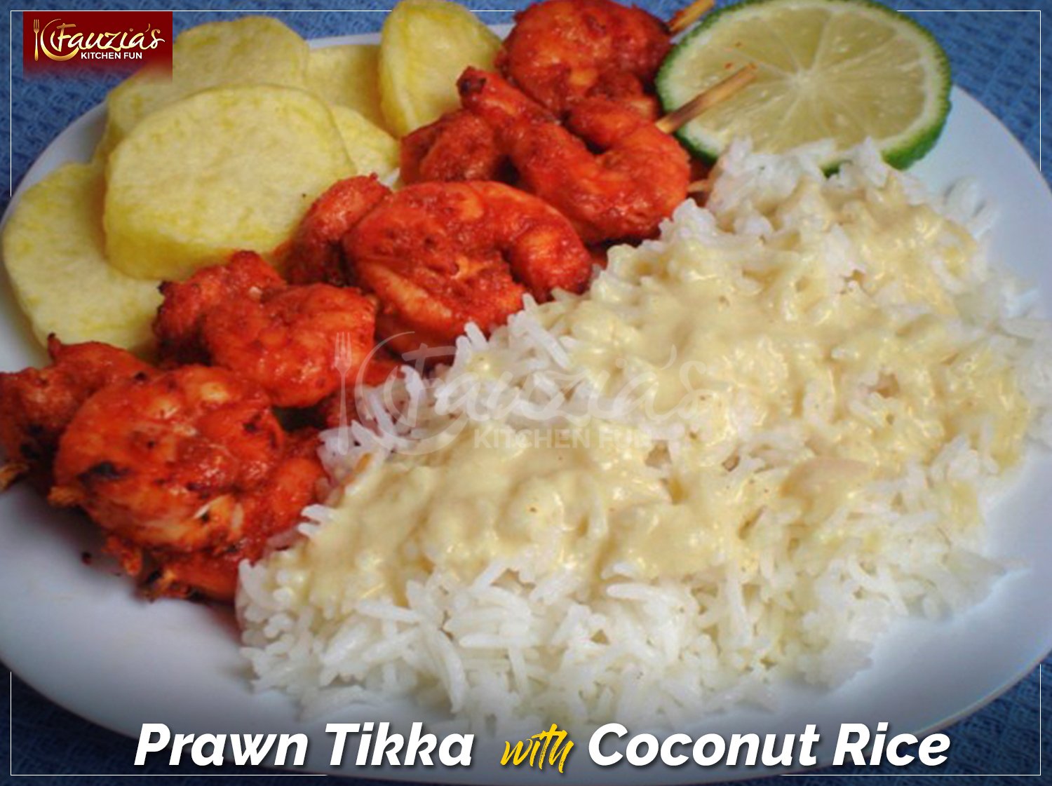 Prawn Tikka with Coconut Rice