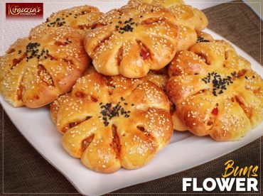 Flower Buns – Step by Step