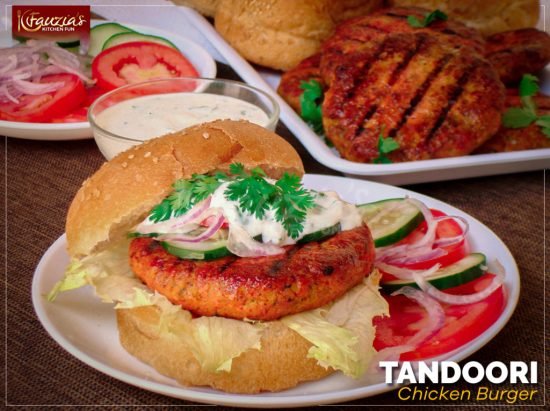 Tandoori Chicken Burger