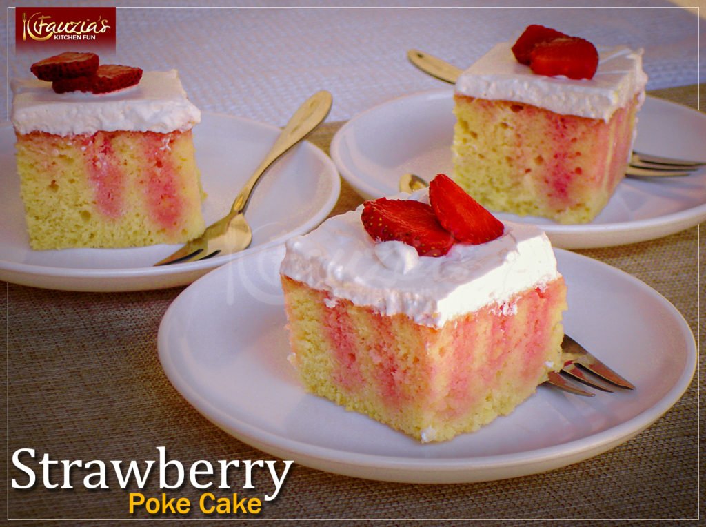 Strawberry Poke Cake