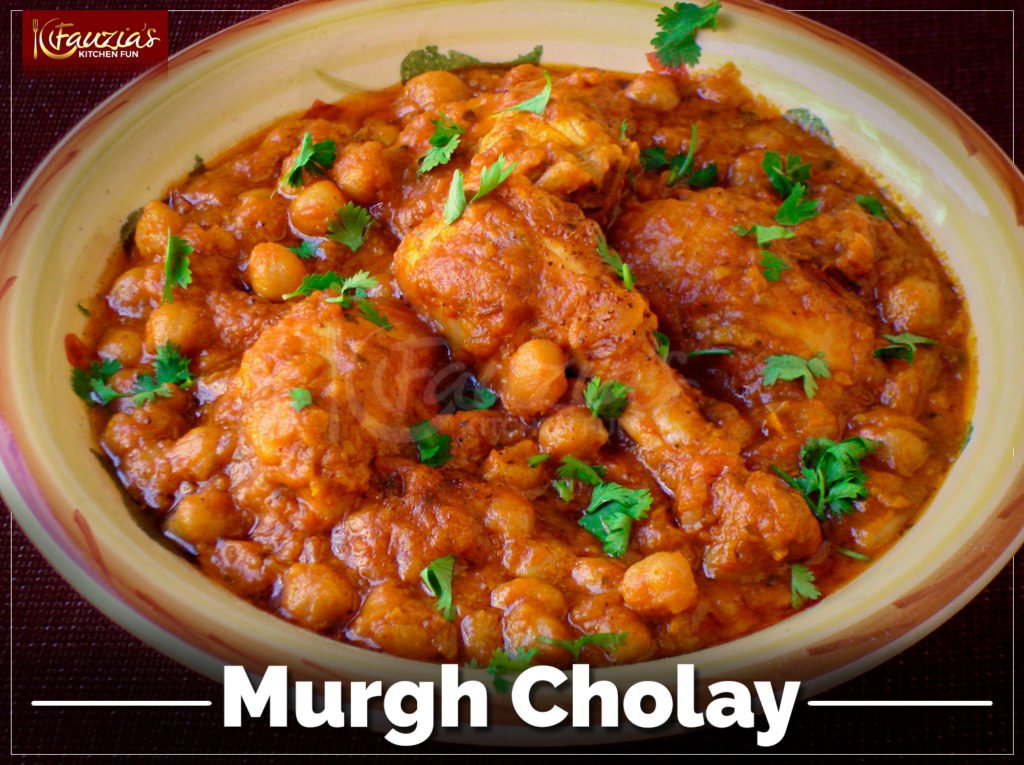 Murgh Cholay (Chicken and Chickpeas Curry)