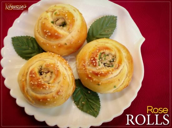 Rose Rolls – Step by Step