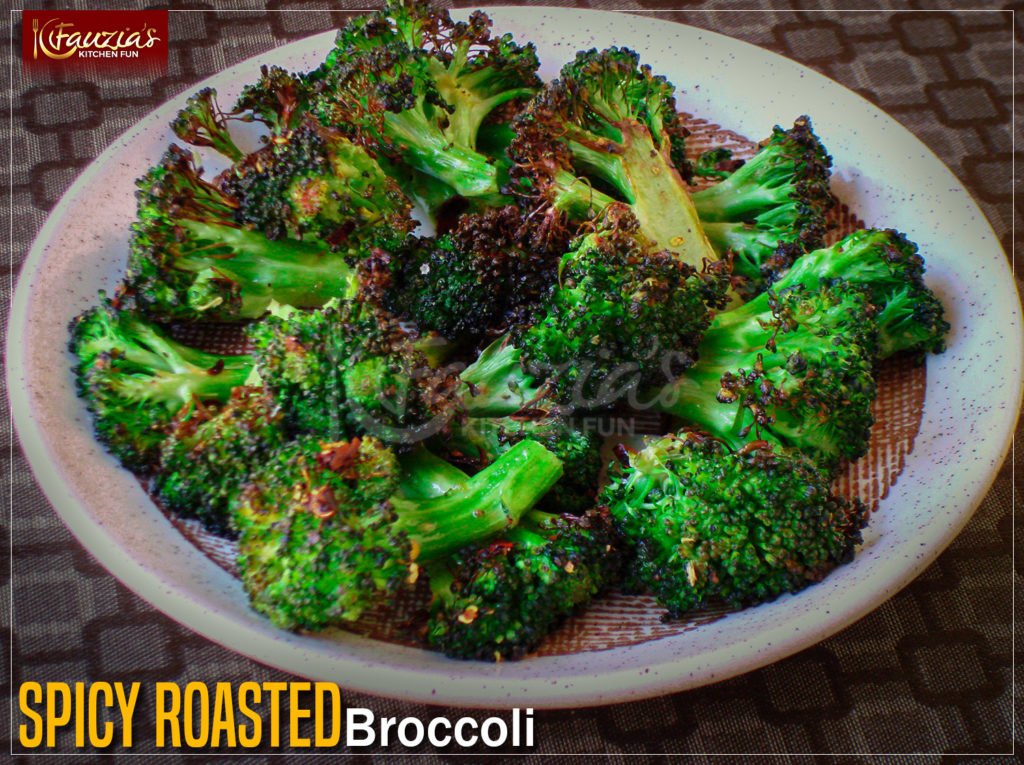 Spicy Roasted Broccoli