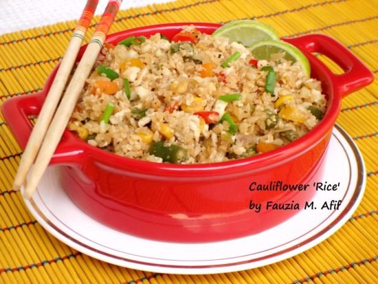 Cauliflower Fried ‘Rice’