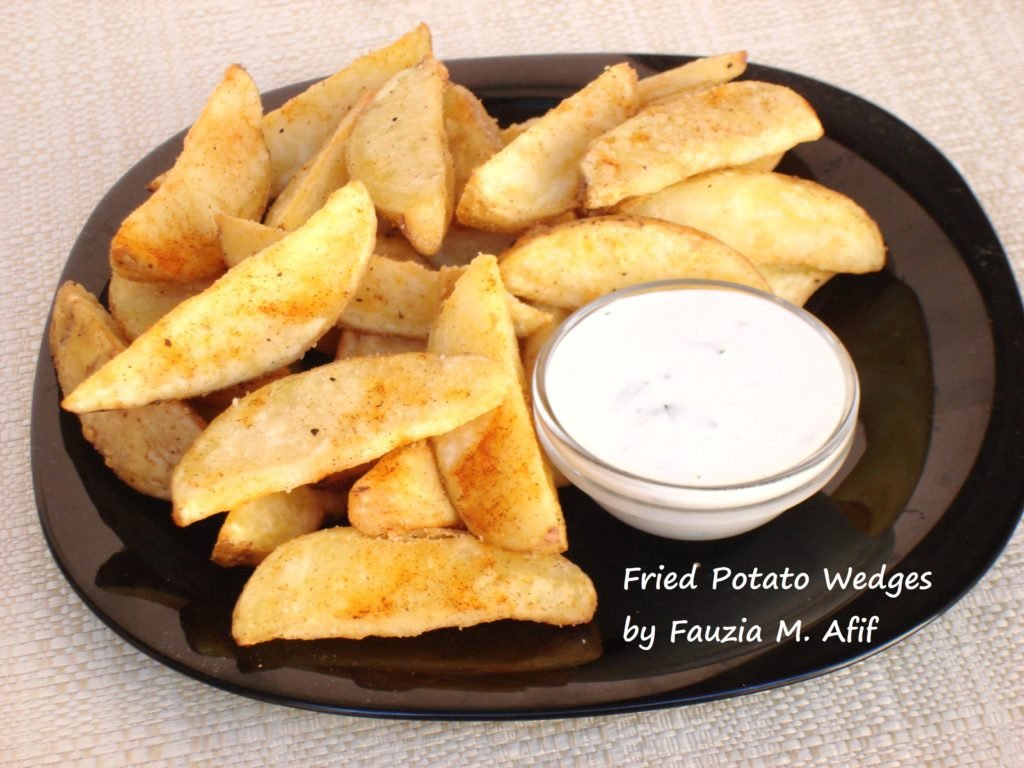 Fried Potato Wedges