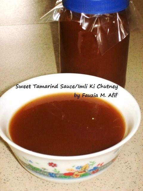 Sweet Tamarind/Imli Ki Chutney