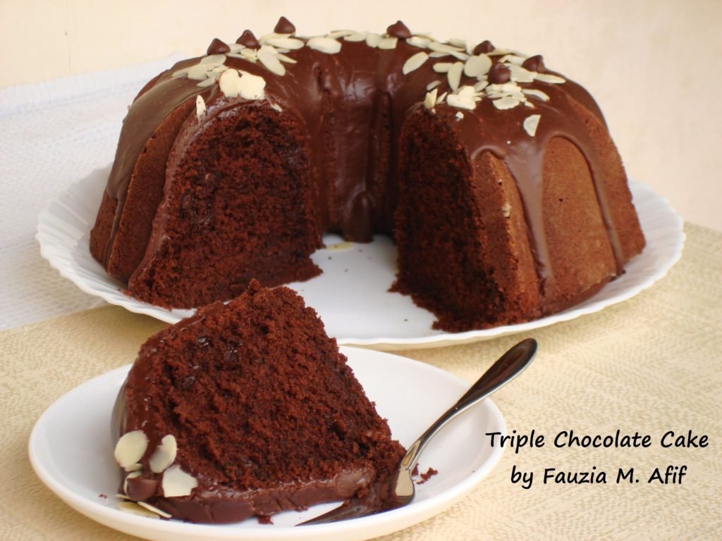 Triple Chocolate Cake