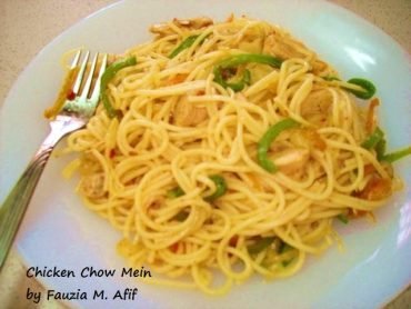 Chicken Chow Mein