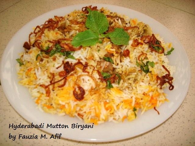 Hyderabadi Mutton Biryani