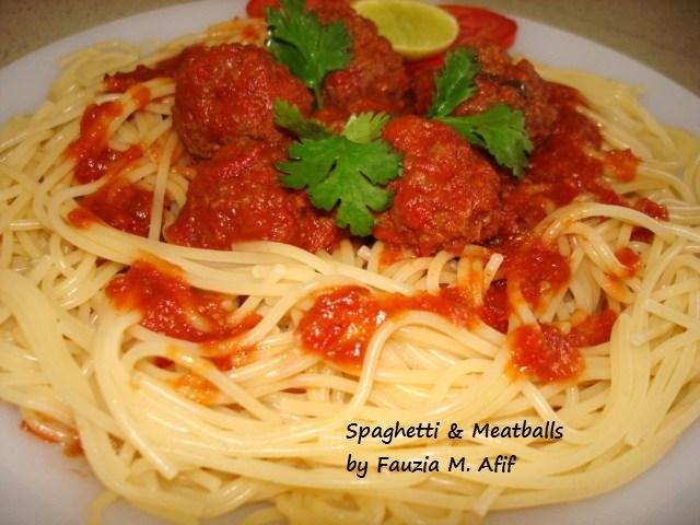 Spaghetti and Meatballs