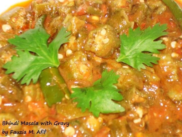 Bhindi Masala (with Gravy)