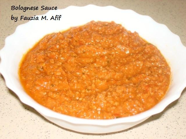 Bolognese Sauce