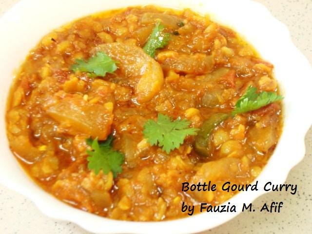 Bottle Gourd Curry (Doodhi/Lauki)