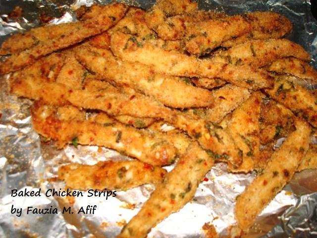 Baked Chicken Strips