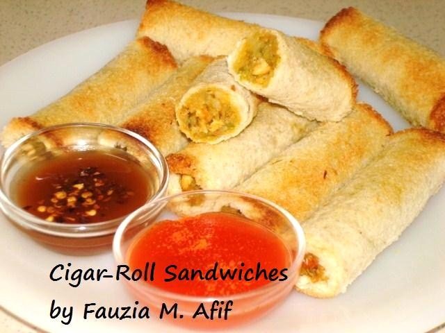 Cigar-Roll Sandwiches