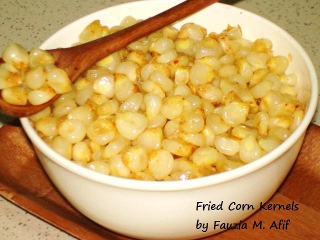 Fried Corn Kernels