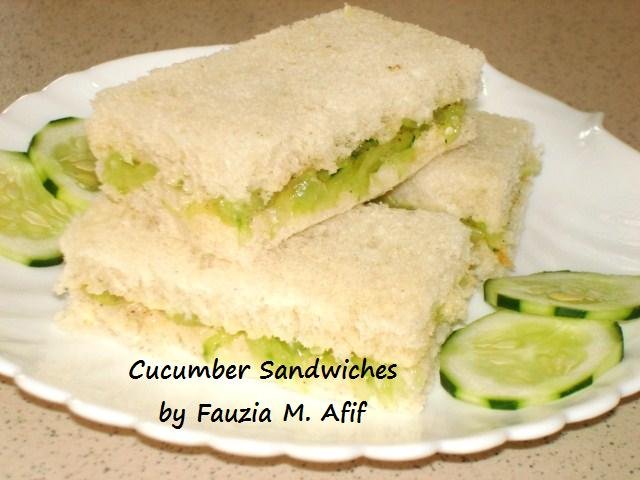 Cucumber Sandwiches