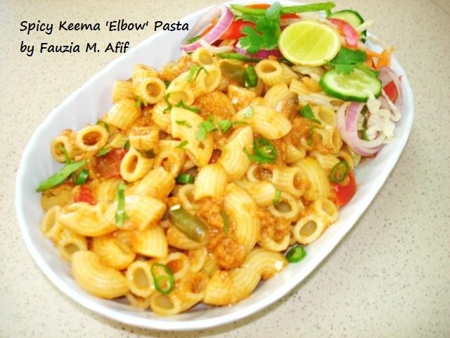 Spicy Keema Elbow Pasta