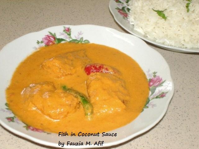 Fish in Coconut Sauce