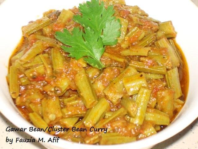 Gawar Bean/Cluster Bean Curry