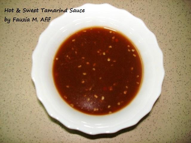 Hot & Sweet Tamarind Sauce