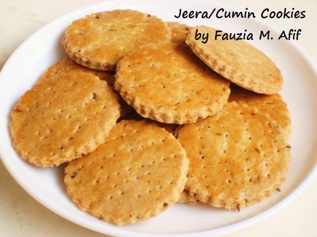 Jeera/Cumin Cookies