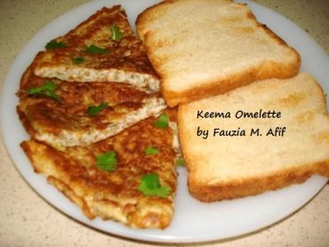 Keema Omelette