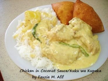 Chicken in Coconut Sauce/Kuku wa kupaka