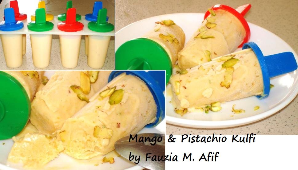 Mango & Pistachio Kulfi