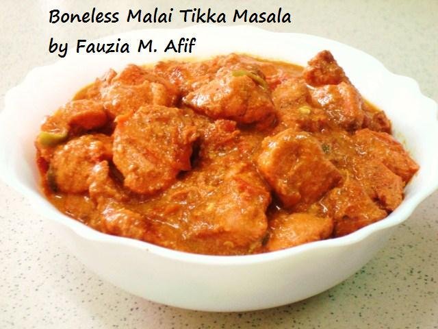 Boneless Malai Tikka Masala