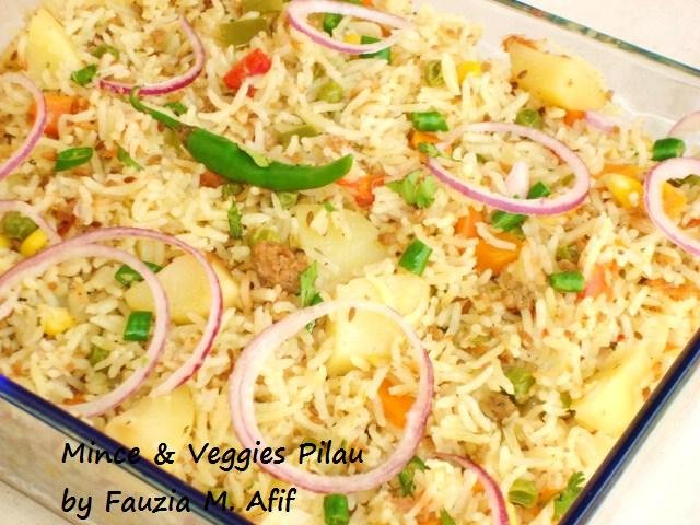 Mince & Veggies Pilau