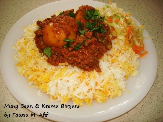 Mung Bean & Keema Biryani