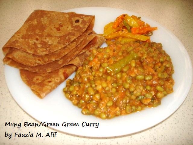 Mung Bean/Green Gram Curry