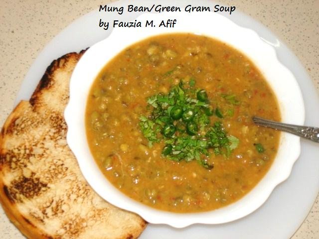 Mung Bean/Green Gram Soup