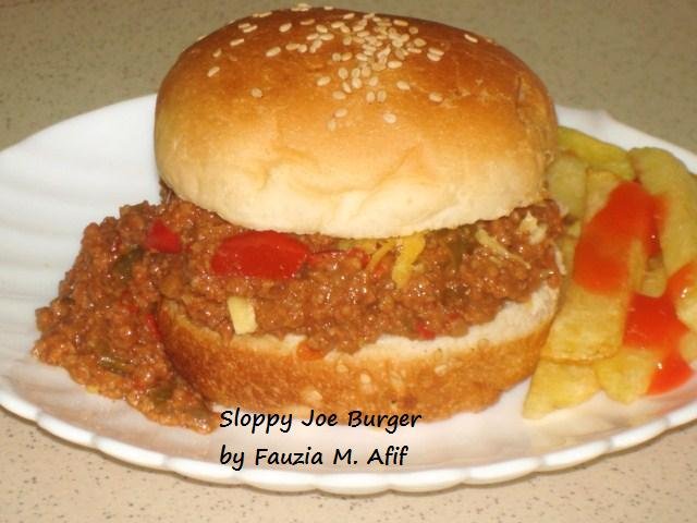 Sloppy Joe Burger