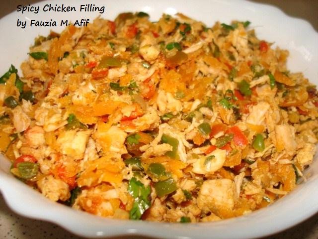 Spicy Chicken Filling