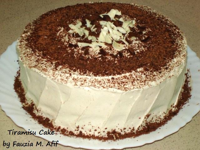 Tiramisu Cake