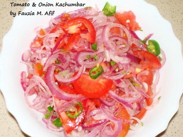 Tomato & Onion Kachumbar