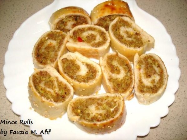 Mince Rolls – Fauzia's Kitchen Fun