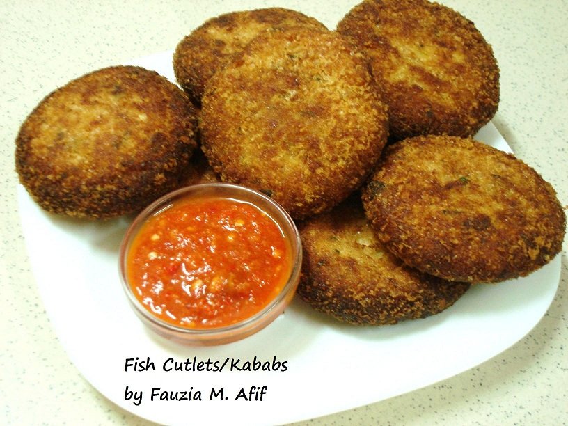 Fish Cutlets/Kababs